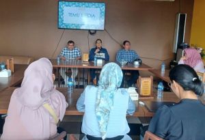 Temu Media, Kepala BI Jambi Hermanto Pamit ke Forweb, Digantikan Warsono