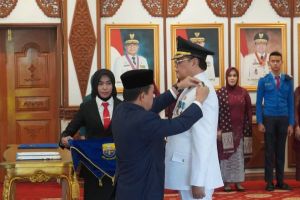 Lantik Pj. Bupati Tebo, Gubernur Tekankan Jaga dan Kawal Pelaksanaan Pilkada 2024