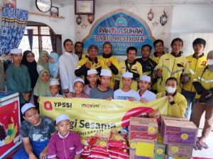 Kampanye Amal, Maxim Jambi Berikan Bantuan Pengganti THR untuk Mitra Driver dan Santunan untuk Panti
