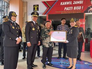 Pertamina EP Jambi Field Raih Penghargaan Dari Kemenkumham Jambi