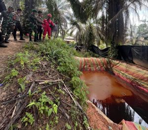 Tim Gabungan Polda, TNI, dan PHR Zona 1 Jambi Field Tutup Ratusan Sumur Tambang Ilegal