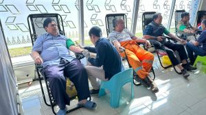 Peduli Sosial, Pertamina EP Jambi Field Gelar Donor Darah