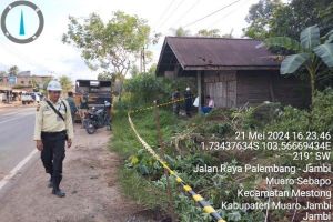 Petugas Patroli Pertamina EP Field Jambi Gagalkan Pencurian Minyak di KM 18 Tempino