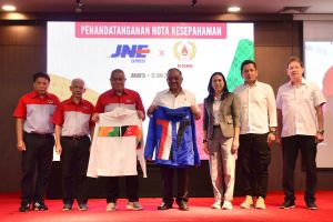 JNE- KONI Tanda Tangani Nota Kesepahaman Untuk Pengembangan Olahraga Nasional