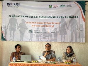 Penguatan GEDSI Dalam Urgensi Layanan Dasar yang Inklusif bagi Kelompok Marginal