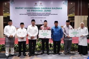 Gubernur Jambi Apresiasi Peran BAZNAS Atasi Kemiskinan di Provinsi Jambi