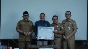 Diskominfo dan Bappeda Tanda Tangani Komitmen Bersama BPS Provinsi Jambi
