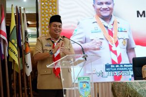 Kemas Faried Pimpin Kwarcab Pramuka Kota Jambi Gantikan Maulana, Fokus Pembinaan dan Kemandirian