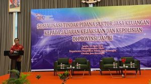 OJK Sosialisasi Tindak Pidana Sektor Jasa Keuangan Kepada Aparat Penegak Hukum di Jambi