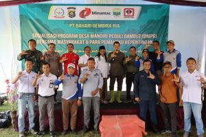PT. BGR Perkuat Kolaborasi Multipihak melalui Sosialisasi Program Desa Mandiri Peduli Gambut