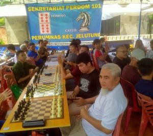 PERDOM 101 Gelar Turnamen Catur