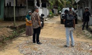 Ketua DPRD Kota Jambi Bangun Jalan Lingkungan Atas Nama Almarhum Raffi