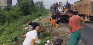 Terima Keluhan Warga Sampah Menumpuk di Jalur Aurduri I, Kemas Faried Langsung Koordinasi dengan DLH
