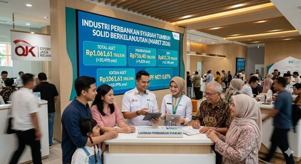 Industri Perbankan Syariah Tumbuh Solid Berkelanjutan