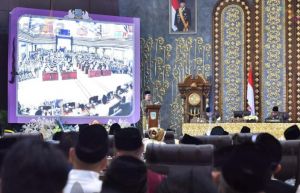 Sidang Paripurna Istimewa HUT Kota Jambi, Maulana Sampaikan Capaian Kinerja