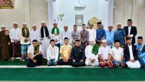 Al Haris Safari Subuh di Masjid Baitul Musthofa Bakung Jaya, Apresiasi Program Kas Anak Yatim