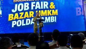 Gubernur Al Haris Apresiasi Job Fair Polda Jambi