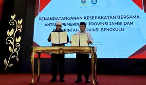 Jambi-Bengkulu Berkolaborasi, Al Haris dan Helmi Hasan Sepakat Kerja Sama di Semua Bidang