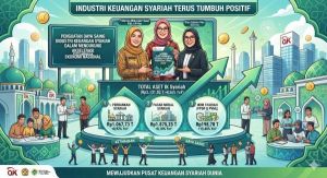 Industri Keuangan Syariah Terus Tumbuh Positif