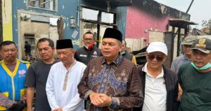 Ketua DPRD Kota Jambi dan Anggota Temui Korban Kebakaran Cempak Putih dan Beri Bantuan